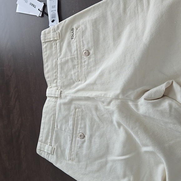 NWT TNA Aritzia Gallivant Pant Size 4 Ecru - Picture 8 of 9